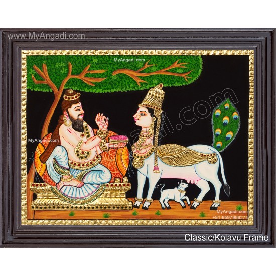 Kamadhenu Tanjore Painting