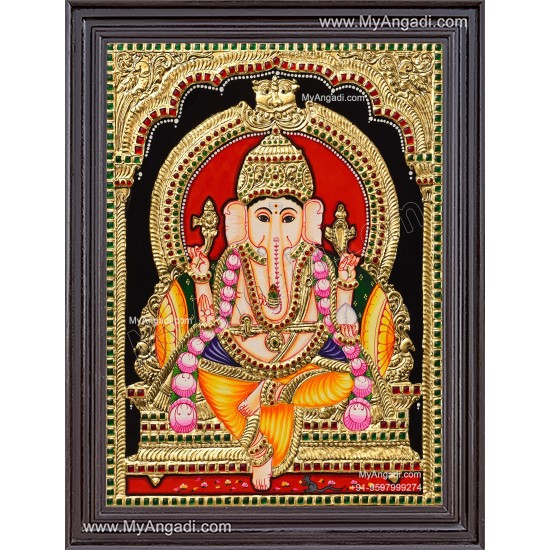 Pillaiyar Tanjore Painting