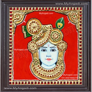 Krishna Tanjore Painting