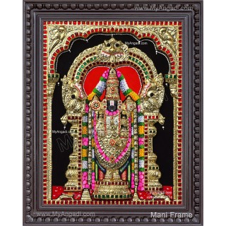 3D Balaji Tanjore Painting