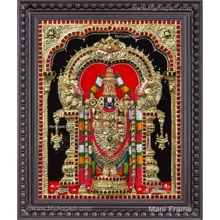 3D Balaji Tanjore Painting