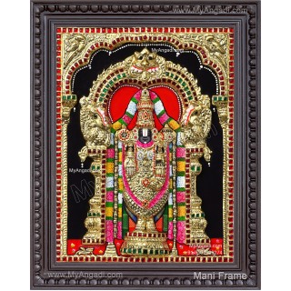 3D Balaji Tanjore Painting