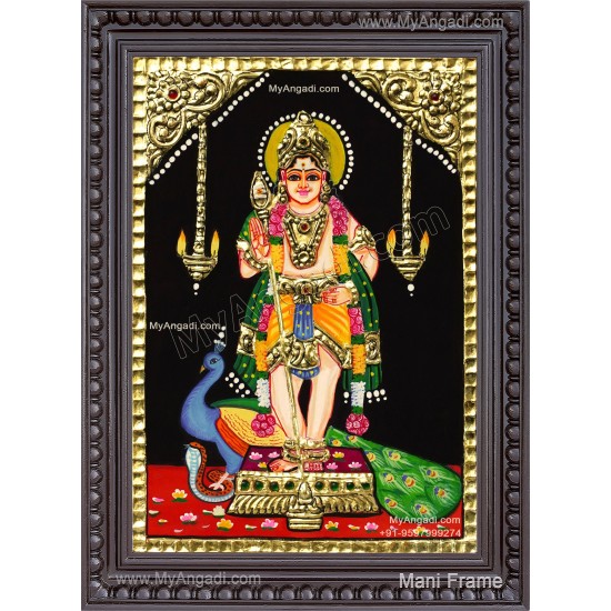 Murugar Tanjore Painting Murugar Tanjore Painting
