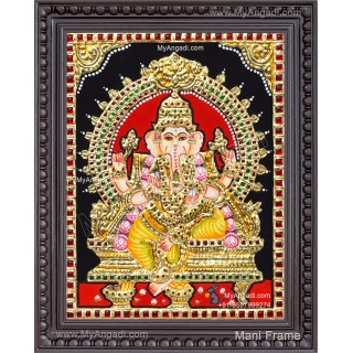 Ganesha  Tanjore Painting