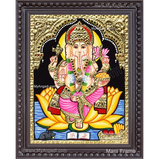 Ganesha  Tanjore Painting