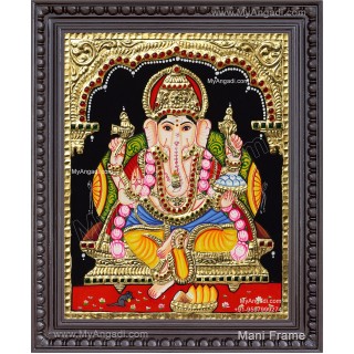 Ganesha Tanjore Painting