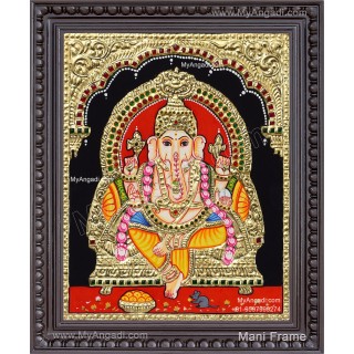 Ganesha Tanjore Painting