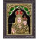 Mary With Infant Jesus Tanjore Painting