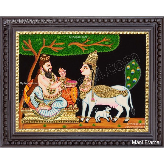 Kamadhenu Tanjore Painting