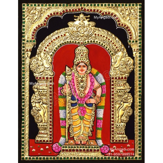 Murugar Tanjore Painting