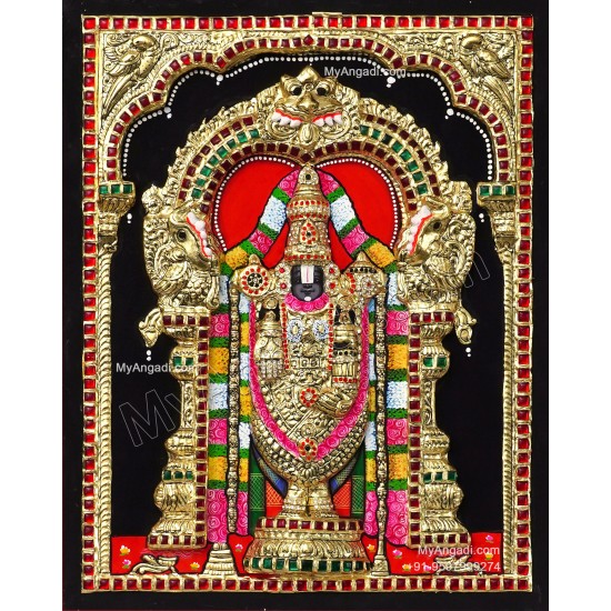 3D Balaji Tanjore Painting