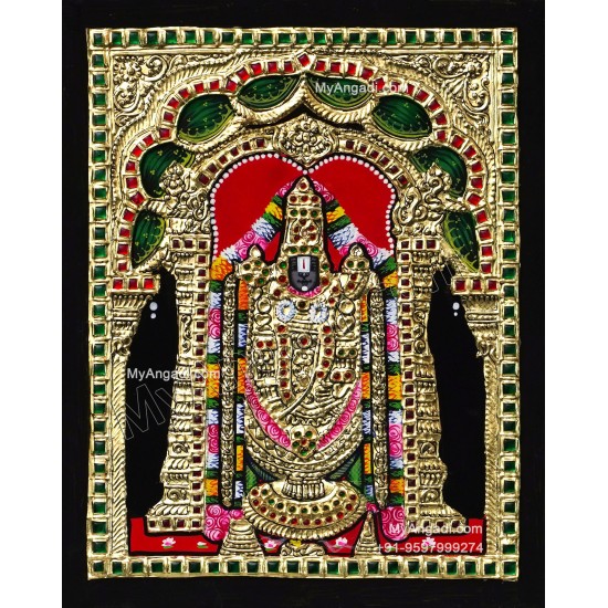 Venkateshwara Swamy Tanjore Painting