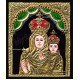 Mary With Infant Jesus Tanjore Painting