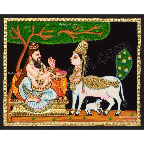 Kamadhenu Tanjore Painting