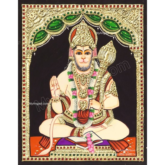Hanuman Tanjore Painting