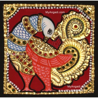 Peacock Tanjore Painting