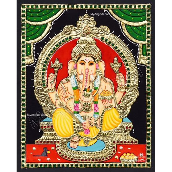 Ganesha  Tanjore Paintings