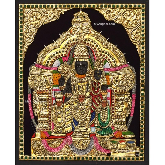 Varagur Perumal Tanjore Painting