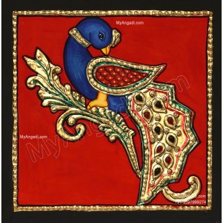 Peacock Tanjore Paintings