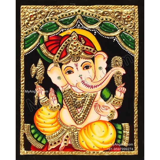 Ganesha Tanjore Paintings