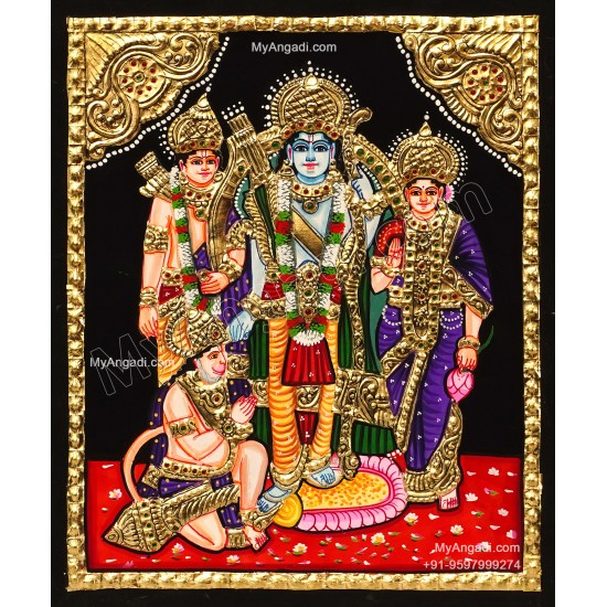 Ram Darbar Tanjore Painting