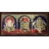 Ganesha Thirupathi Balaji Lakshmi 3D Tanjore Painting