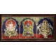 Ganesha Thirupathi Balaji Lakshmi 3D Tanjore Painting Ganesha Thirupathi Balaji Lakshmi 3D Tanjore Painting