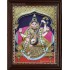 Saraswathi Double Emboss Tanjore Painting