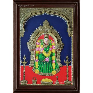 Amman Double Emboss Tanjore Painting