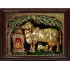 Komatha Double Emboss Tanjore Painting