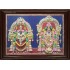 Thirupathi Balaji Padmavathi Amman  3D Tanjore Painting