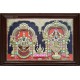 Thirupathi Balaji Padmavathi Amman 3D Tanjore Painting