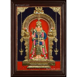 Murugan 3D Tanjore Painting