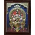 Kamatchi Amman 3D Tanjore Painting