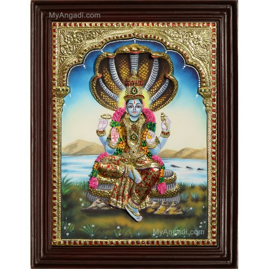 Renuka Devi  3D Tanjore Painting