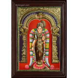 Aandal  3D Tanjore Painting