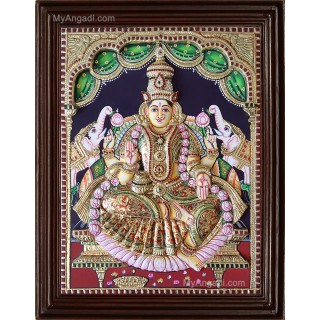 Lakshmi 3D Tanjore Painting
