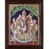 Saraswathi  3D Tanjore Painting