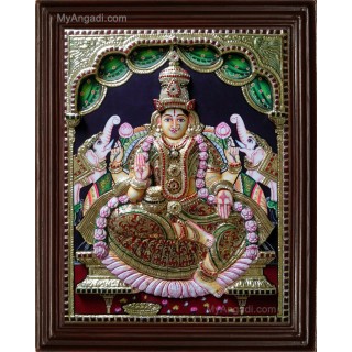 Lakshmi 3D Tanjore Painting