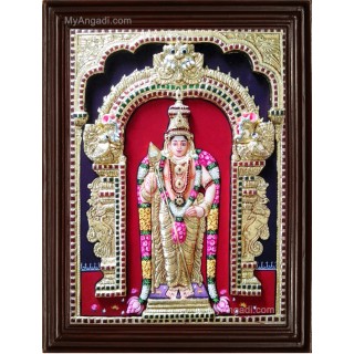 Murugan 3D Tanjore Painting