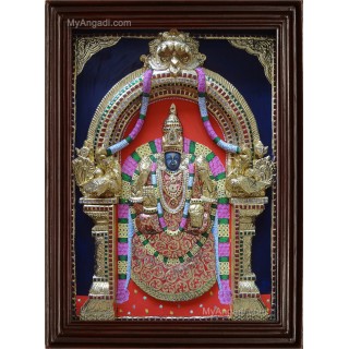 Padmavathi Amman Thaayaar  3D Tanjore Painting