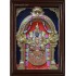 Padmavathi Amman Thaayaar  3D Tanjore Painting