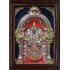 Padmavathi Amman Thaayaar  3D Tanjore Painting