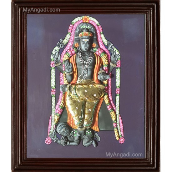 Dakshinamurthy 3D Tanjore Painting Dakshinamurthy 3D Tanjore Painting