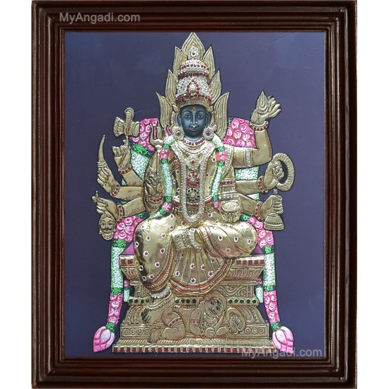 Kuladeivam 3D Tanjore Painting Kuladeivam 3D Tanjore Painting
