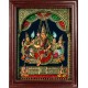 Raja Rajeswari Super Emboss Tanjore Painting