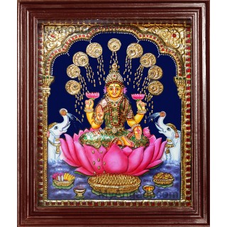 Lakshmi Super Emboss Tanjore Painting