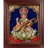 Saraswati Super Emboss Tanjore Painting