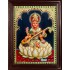 Saraswati Super Emboss Tanjore Painting