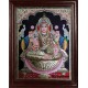 Gaja Lakshmi Super Emboss Tanjore Painting